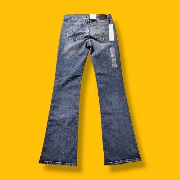 Calvin Klein Jeans NWT modern boot mid-rise flare jeans women 6/28 - Picture 4 of 7